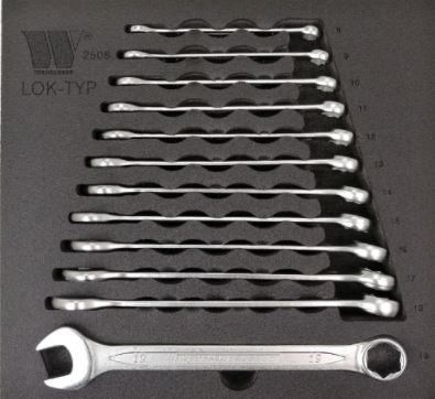 [2508-WW] Clés mixtes Lock Type 8-19mm