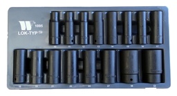 [1095-WW] Lok-Type douilles 1/2 longues 10-32mm