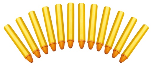 [BGS8823] Stiften geel 12 st.