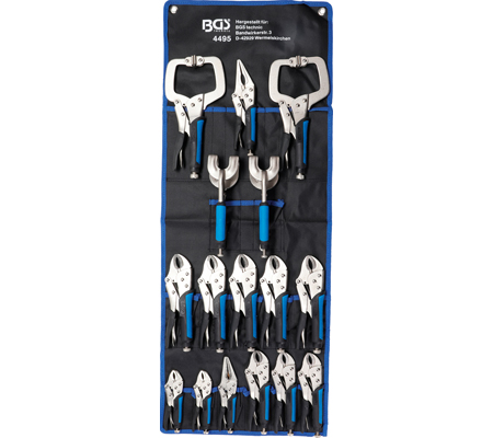 [BGS4495] Jeu de 16 pinces grip