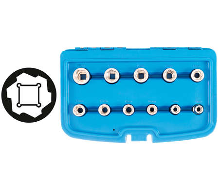 [BGS8383] Uitdraaiset voor bouten en moeren 3/8"
