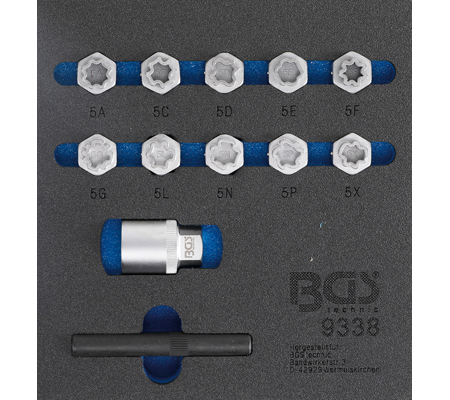 [BGS9338] Doppen voor veiligheids bouten Mercedes