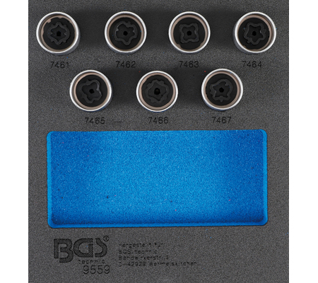 [BGS9559] Douilles pour boulons antivol Opel D