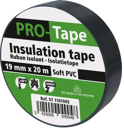 [ST1001005] Tape PVC noir