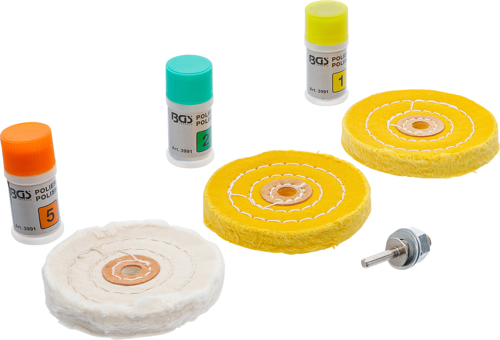 [BGS3991] Kit de polissage pour métaux doux