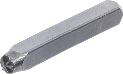 [BGS2050] Poinçon étoile pour numéros de chassis 6mm